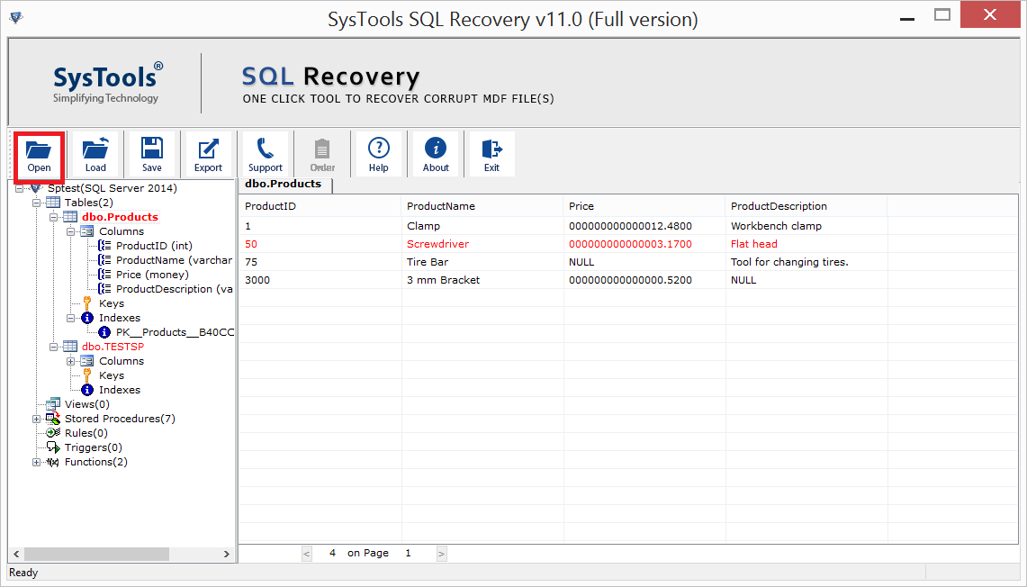 Corrupt SQL Data Recovery 11
