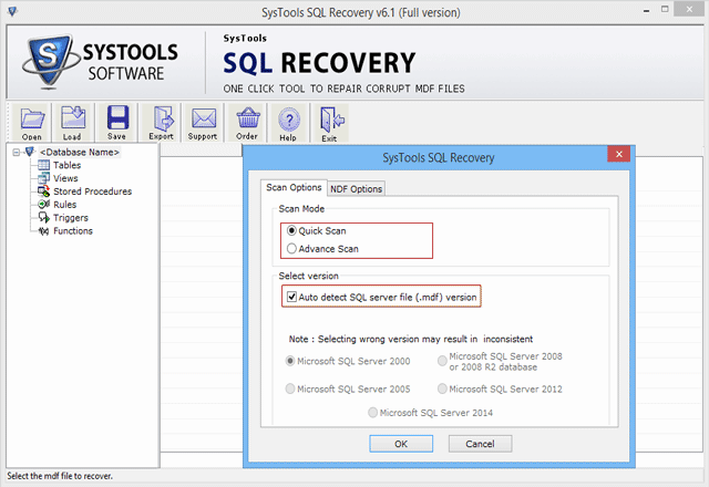 Select MS SQL Server Edition